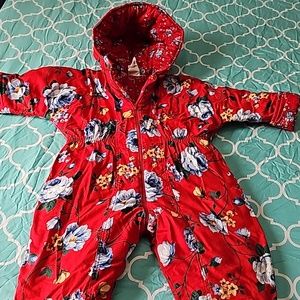Size 3T 100% cotton snowsuit